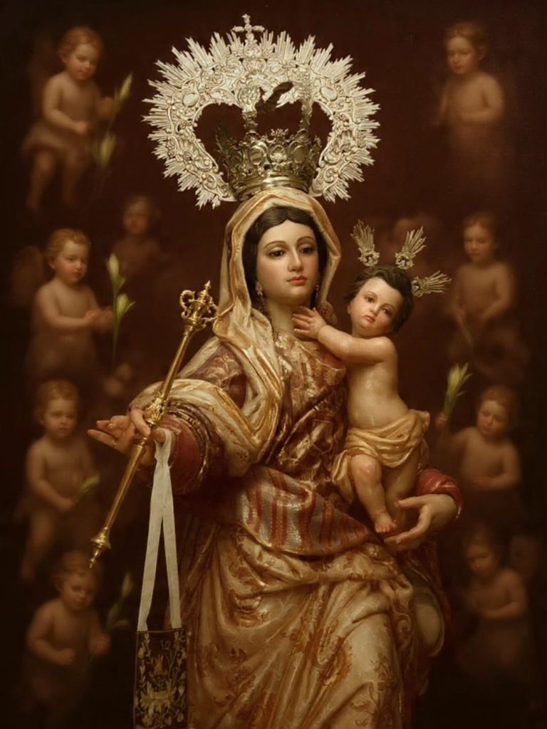 Virgen del Carmen en Hinojosa del Duque